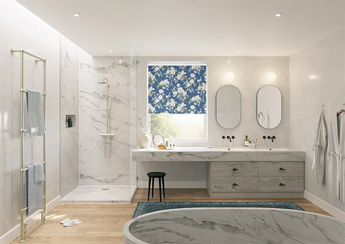 Anya, Royal Blue - Roller Blind - Image 8